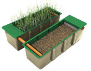 Schilffilter-Filterbett - REED BEDS - Kingspan Environmental - als Bausatz