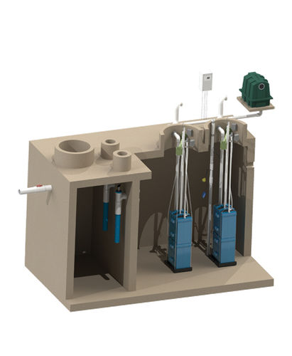 Wasser-Kleinkläranlage - BIOBARRIER® HSMBR® - BioMicrobics