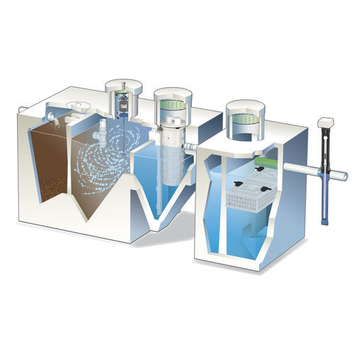 Wasser-Kleinkläranlage - SINGULAIR R3® - Norweco - Beton / mit Filter / für Kleingemeinde