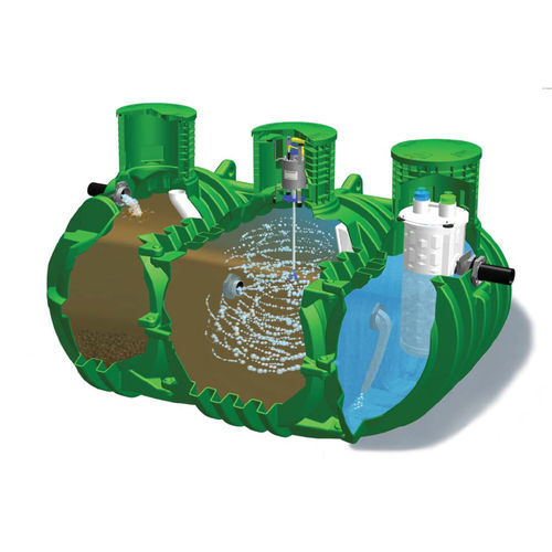 Wasser-Kleinkläranlage - SNGULAIR GREEN® - Norweco - Polyethylen / für Kleingemeinde / kompakt