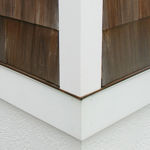 PVC-Zierleiste - CORNERBOARD - AZEK Building Products - für Eckeinbau / für den Außenbereich