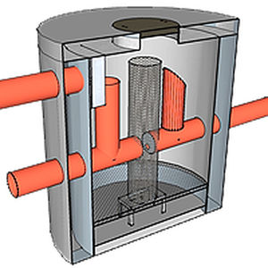 Regenwasserfilter - AS-AKU FILTR - Asio