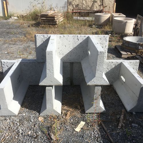 Massiv-Betonstein - FORIX - Nitterhouse - für Stützmauer / hochbelastbar / Steinoptik