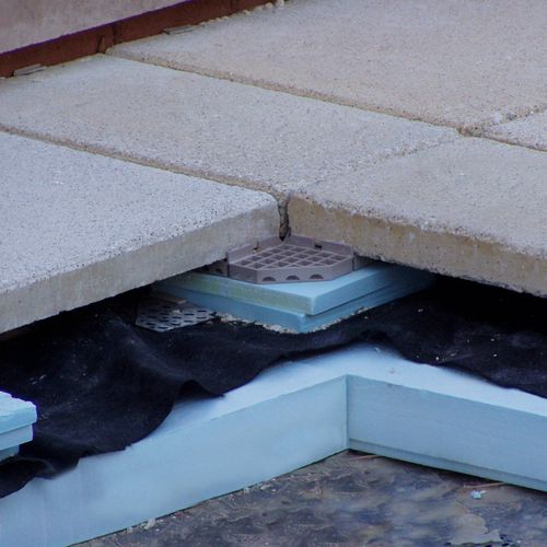 Beton-Doppelboden - Nitterhouse - hochbelastbar / zur Drainage / für Außenbereich