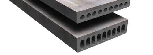 Vorgefertigte Dielendecke / Verbundwerkstoff - COMPOSITE FLOORS - Bison - Beton / mit Wabenstruktur