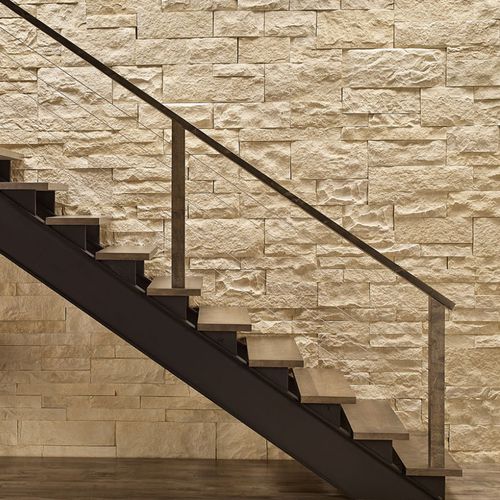 Steinverblender - CUT COARSE STONE® - Eldorado Stone - Innenbereich / Außen / für Wohnhaus
