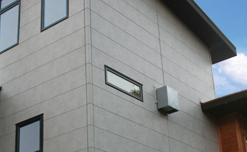 Paneel-Fassadenverkleidung - EMPIREBLOCK™ - NICHIHA FIBER CEMENT - Faserzement / gerillt