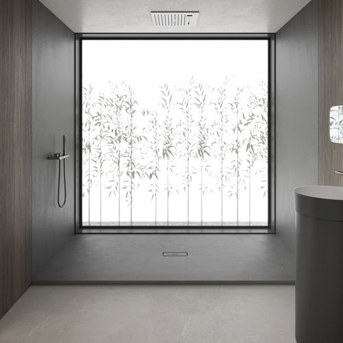 Rechteckige Duschwanne - ARQ - HIDROBOX by absara - zum Einbauen / bodengleich / extraflach