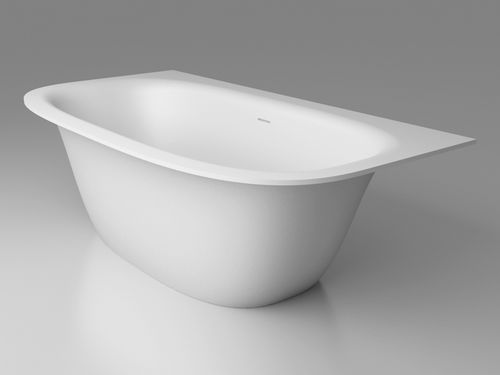 Ovale Badewanne - BETA ESSENTIAL V5 180x85 - HIDROBOX by absara - freistehend / Mineralwerkstoff / Wassermassage