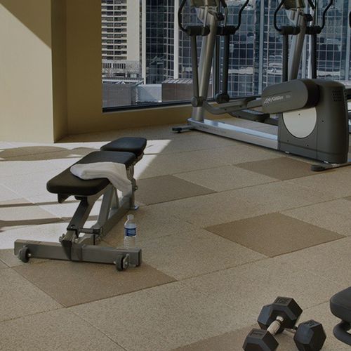 Gummibodenbelag - ECOSURFACES : ECOMAX - ECOsurfaces Recycled Rubber Flooring - für Gesundheitseinrichtungen / für Krankenhaus / für professionellen Gebrauch