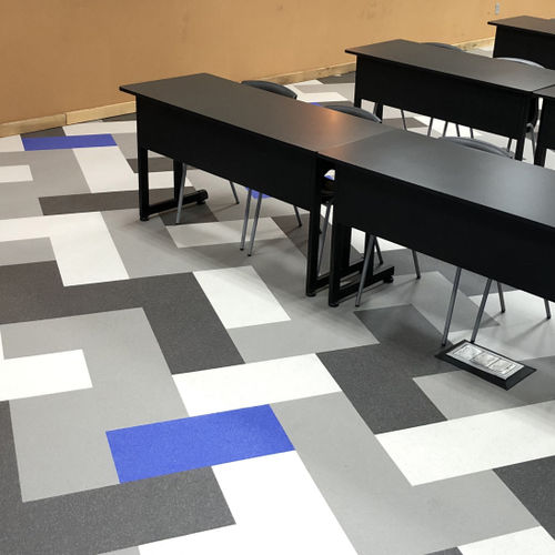 Kork-Bodenbelag - ORIGINS - ECOsurfaces Recycled Rubber Flooring - Gummi / für Büro / Contract