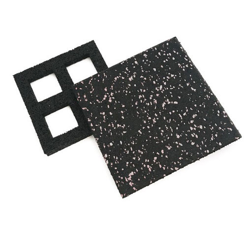 Verbindungsteil für Boden - QUAD BLOK INTERLOCKING - ECOsurfaces Recycled Rubber Flooring