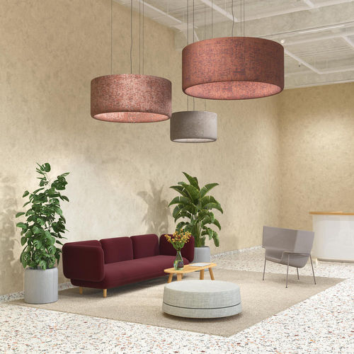Hängelampe - BUZZIJET  - BuzziSpace - Schaumstoff / modern / mit Kabel
