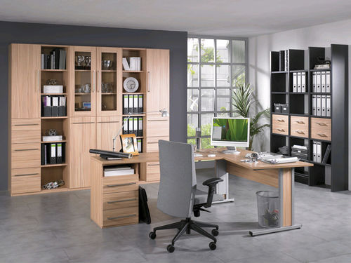 Chefschreibtisch - EASY OFFICE - RÖHR-Bush - modern / Holz / Metall