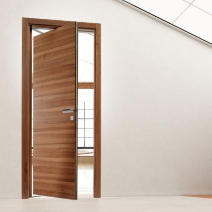 Tür für Innenbereich - Fioravazzi - Holz / mit Rotationsübertragung / ohne Verglasung