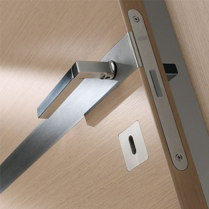 Tür für Innenbereich - SISTEMA BREVETTATO TRATTO & NEW TRATTO - Fioravazzi - Holz / Aluminium / einflügelig