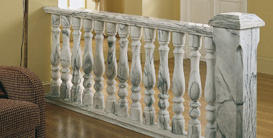 Marmorbalustrade - Verniprens - für Außenbereich / für Terrasse