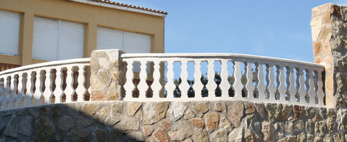Kunststeinbalustrade - IBIZA - Verniprens - für Außenbereich / für Balkon / für Terrasse