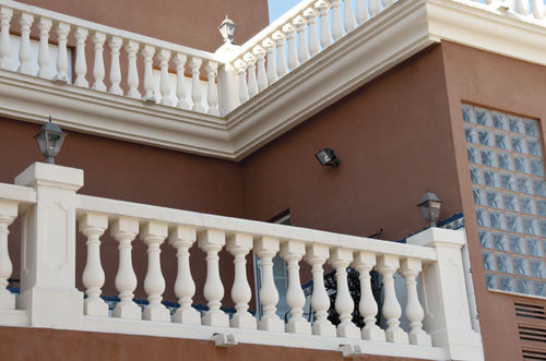 Kunststeinbalustrade - GINEBRA - Verniprens - für Außenbereich / für Balkon / für Terrasse