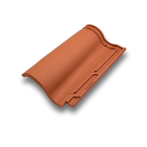 Römische-Dachziegel - KLINKER 10  - CERÁMICA MAZARRÓN - Ton / doppelt / orange