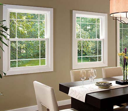 Vinyl-Fenster - PELLA® 350  DOUBLE-HUNG - PELLA - Fall