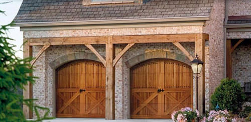 Einflügeliges Garagentor - ARCHITECT SERIES® - PELLA - Holz / manuell