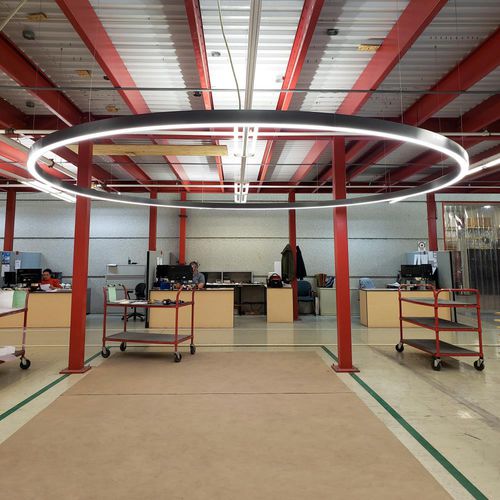 Hängeleuchte - ZYNN 2" RING - SPI Lighting - LED / rund / Objekteinrichtung