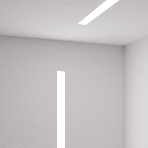Deckeneinbauleuchte - ZYNN 3" LINES  - SPI Lighting - für Wandeinbau / LED / linear