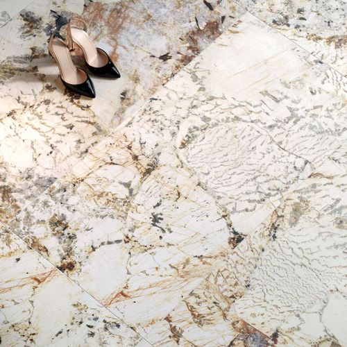 Feinsteinzeugfliesen - NOBILE - ARIANA CERAMICA ITALIANA - poliert / in Naturoptik / für den Innenraum
