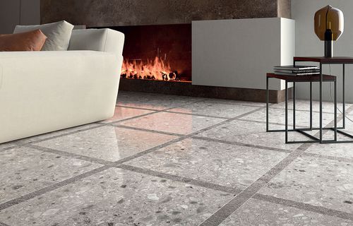 Feinsteinzeugfliesen - FUTURA - ARIANA CERAMICA ITALIANA - Hochglanz / für den Innenraum / für Badezimmer