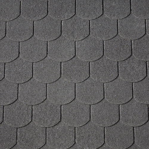 Glasfaser-Schindel - VICTORIAN PLUS - IKO - Asphalt / Euroklasse E / für Dach