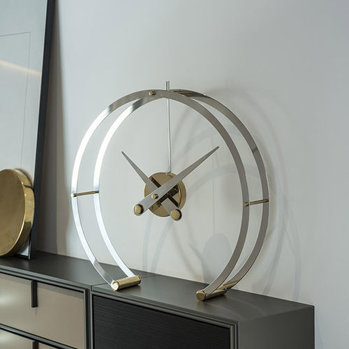 Moderne Uhr - OMEGA - NOMON - Tisch / Analog / Messing