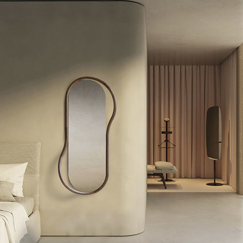 Wandmontierter Spiegel - UNUT - NOMON - modern / rund / oval