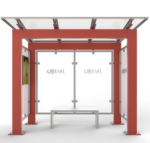 Metall-Buswartehalle - LATIUM 809 - DIMCAR s.r.l.