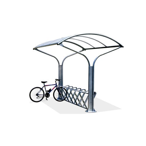 Stahl-Fahrradunterstand - CICLO 190 - DIMCAR s.r.l. - für öffentliche Bereiche / für städtische Bereiche