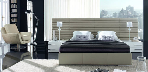 Doppelbett - ALBA - Gamamobel - modern / Kopfteil / Polster