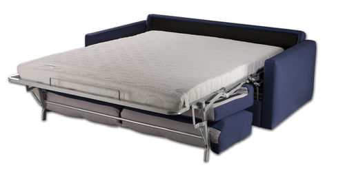 Bettsofa - NIMES - Gamamobel - modern / Stoff / blau