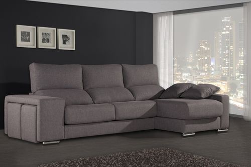 Modernes Sofa - BOTERO - Gamamobel - Stoff / braun / 3 Plätze