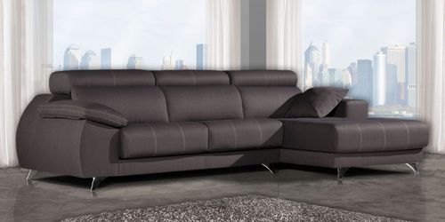 Modernes Sofa - MURILLO - Gamamobel - Stoff / braun / 3 Plätze
