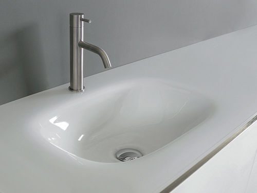 Eingebautes Waschbecken - CONTOUR C - F.lli Stocco s.r.l. - Glas / Hochglanz / Mattfinish