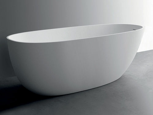 Ovale Badewanne - ATENA - F.lli Stocco s.r.l. - freistehend / für Wohnungen / Cristalplant®