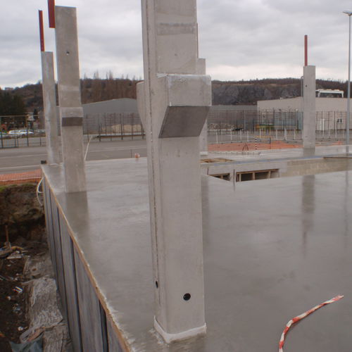 Stahlbetonpfeiler - Alpha Béton - Fertigbau / massiv / rechteckig