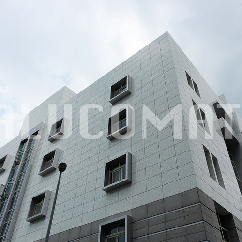 Paneel-Fassadenverkleidung - ALUCOMAT® FR    - ALUCOMAT | JSN - Aluminium / Verbundwerkstoff / glatt