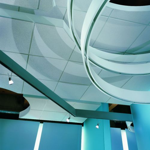 Metall-Dekoprofil - COMPÄSSO™  - USG - für Decke / weiß / Winkel