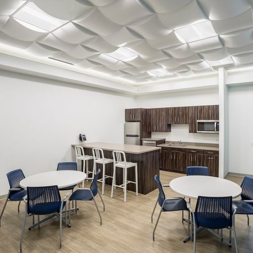 Polycarbonat-Zwischendecke - BILLO™ - USG - Lamellen / Platten / für Esszimmer