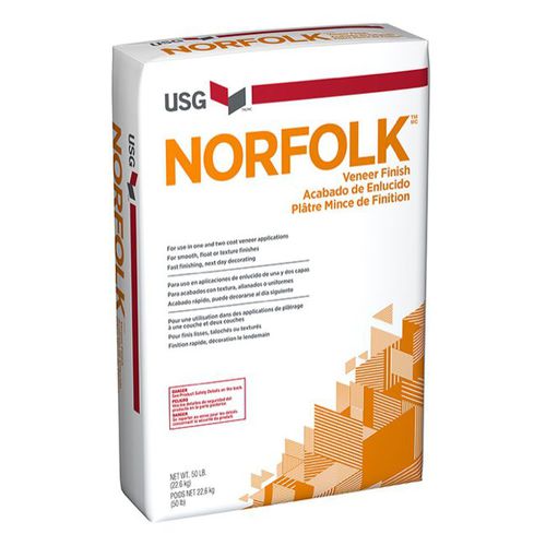 Schutzputz - NORFOLK™  - USG - zur Endbearbeitung / für den Innenraum / für Balkon