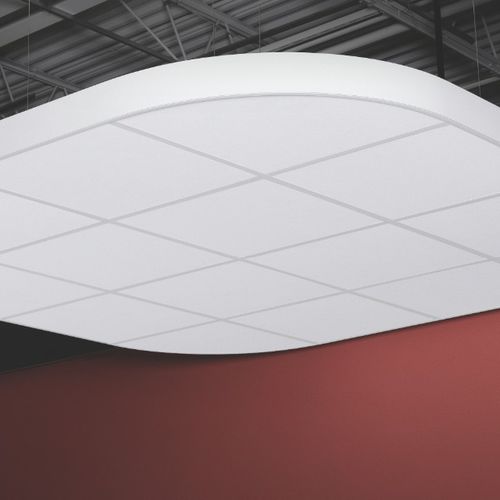 Metallzwischendecke - COMPOSITIONS®  - USG - freihängend / für Büro / für Wohnbereich