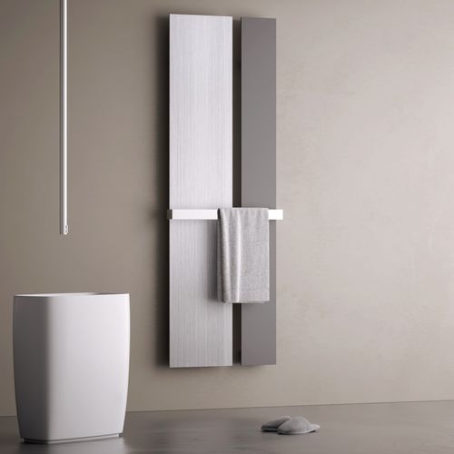 Heißwasser-Badheizkörper - DUAL - Hotech Design - elektrisch / 751 w...1000 w / modern