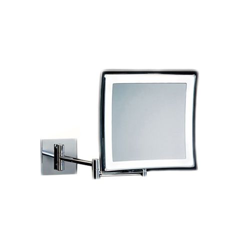 Wandmontierter Spiegel - WS - Ws Bath Collections - modern / quadratisch / Metall
