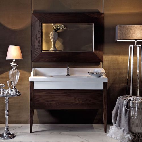 Freistehender Waschtisch-Unterschrank - BENTLEY - Ws Bath Collections - Holz / klassisch / mit Spiegel